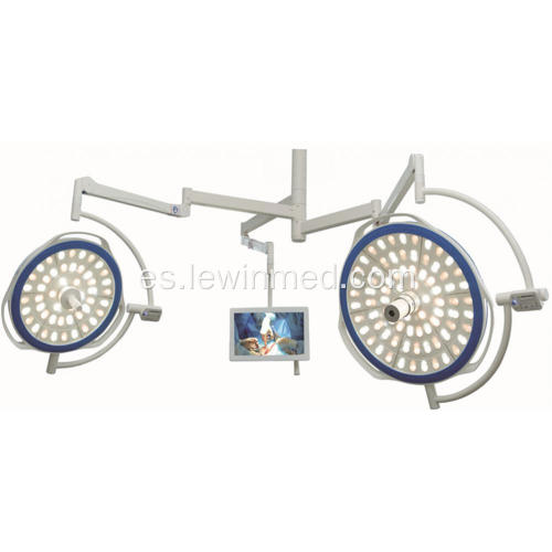 Luz led con cabezal de lámpara dual con sistema de cámara